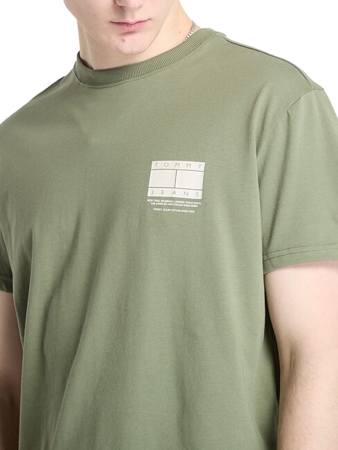 TH JEANS Kurz&auml;rmeliges Baumwoll-T-Shirt Aruba Green - Herren-T-Shirts