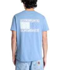 TOMMY HILFIGER TH JEANS T-Shirt mit Paisley-Flaggenmuster - Herren-T-Shirts