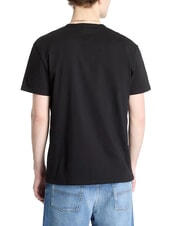 TOMMY HILFIGER TH JEANS Kurzarm-T-Shirt in regul&auml;rer Passform Schwarz - Herren-T-Shirts - 2