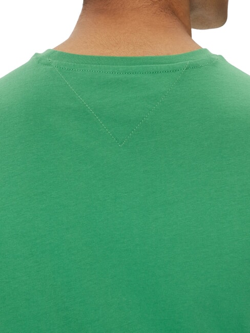 TH JEANS Kurz&auml;rmeliges T-Shirt mit Logodruck K&uuml;stengr&uuml;n - Herren-T-Shirts