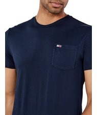 TOMMY HILFIGER TH JEANS Kurz&auml;rmeliges T-Shirt mit Tasche dunkle Nachtmarine - Herren-T-Shirts - 3