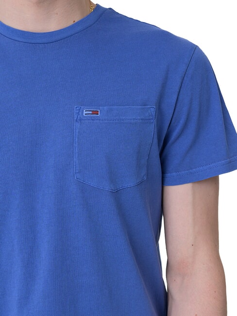 TH JEANS Kurz&auml;rmeliges T-Shirt mit Tasche blaues Wetter - Herren-T-Shirts