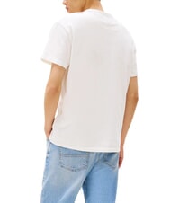 TOMMY HILFIGER TH JEANS Kurz&auml;rmeliges T-Shirt mit Logostickerei ecru - Herren-T-Shirts - 2