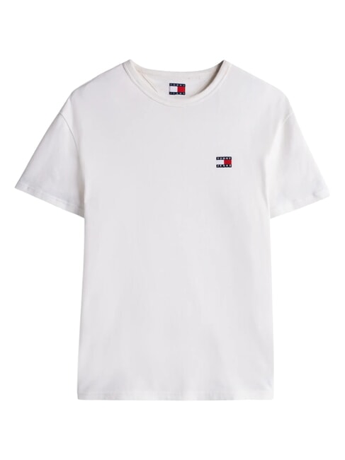 TH JEANS Kurz&auml;rmeliges T-Shirt mit Logostickerei ecru - Herren-T-Shirts