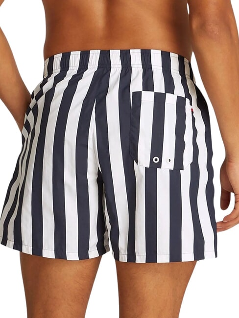 TH gemustertes Boxerkost&uuml;m k&uuml;hn gestreifter W&uuml;stenhimmel - Herrenbadehosen