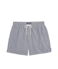 TOMMY HILFIGER TH gemustertes Boxerkost&uuml;m Kette Geo W&uuml;ste Himmel - Herrenbadehosen - 3