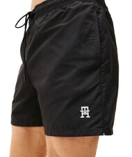 TOMMY HILFIGER TH Boxerkost&uuml;m mit Monogramm-Logo Schwarz - Herrenbadehosen - 3