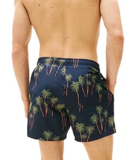 TOMMY HILFIGER TH gemustertes Boxerkost&uuml;m Palmen, tropische W&uuml;stenlandschaft - Herrenbadehosen - 2