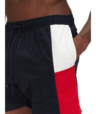 TOMMY HILFIGER TH Seitliche Flaggen-Schwimmboxer W&uuml;stenhimmel - Herrenbadehosen - 3