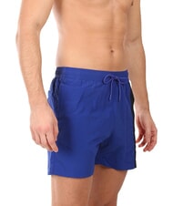 TOMMY HILFIGER TH Seitliche Flaggen-Schwimmboxer Keilblau - Herrenbadehosen - 2