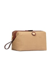 THE BRIDGE STORY Kosmetiktasche aus Canvas und Leder natur / braun abk. Gold - Beauty-Case - 2