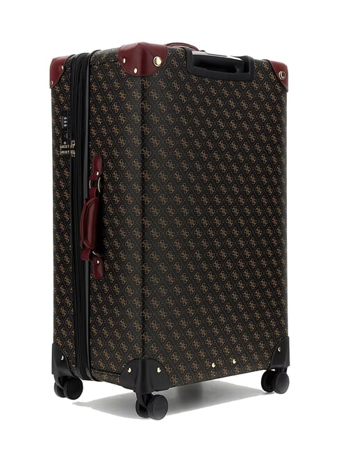 LATONA 28 Gro&szlig;er Einkaufswagen braun - Harte Trolleys