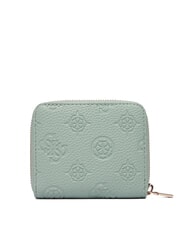 GUESS CRESIDIA 2 Kleine Geldb&ouml;rse hellsalbeifarbenes Logo - Brieftaschen Damen - 3