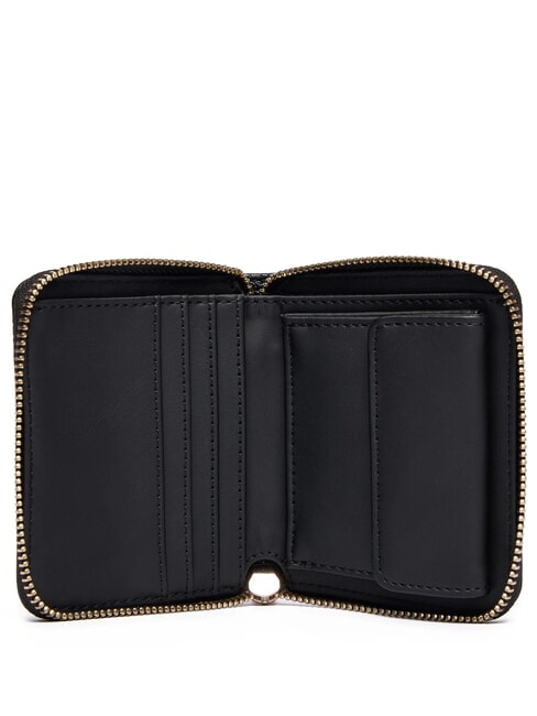 CRESIDIA 2 Kleine Geldb&ouml;rse schwarzes Logo - Brieftaschen Damen