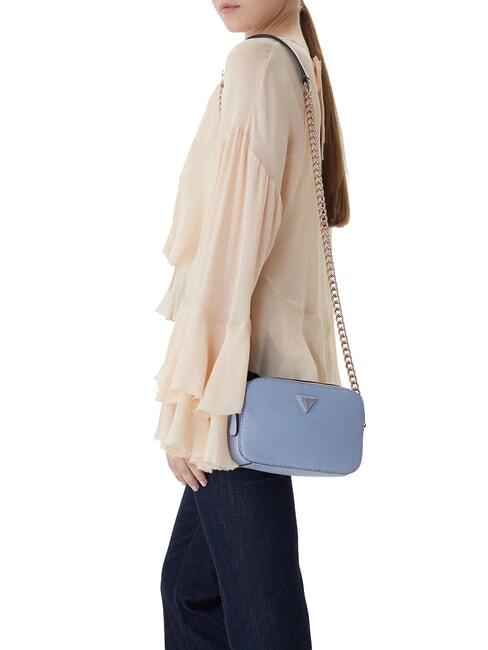 NOELLE 2  Mini-Schulterkameratasche graublau - Damentaschen