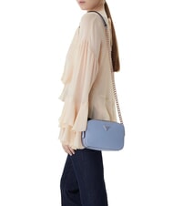 GUESS NOELLE 2  Mini-Schulterkameratasche graublau - Damentaschen - 5