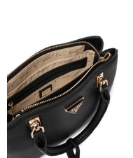 GUESS NOELLE 2 Kleine Handtasche mit Schulterriemen SCHWARZ - Damentaschen - 4