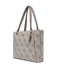 GUESS NOELLE 2 4G-Logo-Print-Schultertasche Logo in dunklem Taupe - Damentaschen - 2