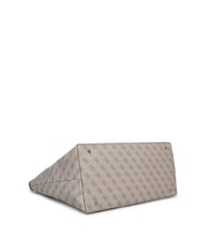 GUESS ECO VICTTORIA Umh&auml;ngetasche Logo in dunklem Taupe - Damentaschen - 4