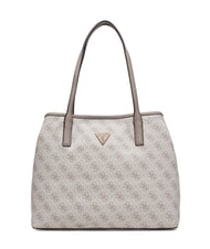 GUESS VICTTORIA 2 Schultertasche mit Clutch Logo in dunklem Taupe - Damentaschen - 2