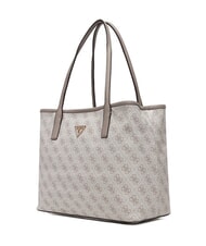 GUESS VICTTORIA 2 Schultertasche mit Clutch Logo in dunklem Taupe - Damentaschen - 3