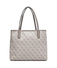 GUESS VICTTORIA 2 Schultertasche mit Clutch Logo in dunklem Taupe - Damentaschen - 4