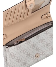 GUESS NOELLE 2 Mini-Schultertasche Logo in dunklem Taupe - Damentaschen - 4