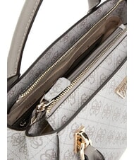 GUESS NOELLE 2 Handtasche, mit Schultergurt Logo in dunklem Taupe - Damentaschen - 4