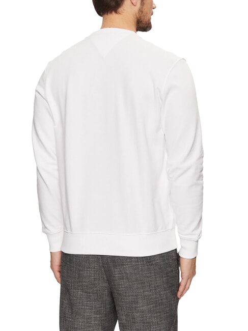 TH Rundhals-Sweatshirt aus Baumwolle Wei&szlig; - Sweatshirts Herren