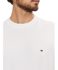 TOMMY HILFIGER TH Rundhals-Sweatshirt aus Baumwolle Wei&szlig; - Sweatshirts Herren - 3