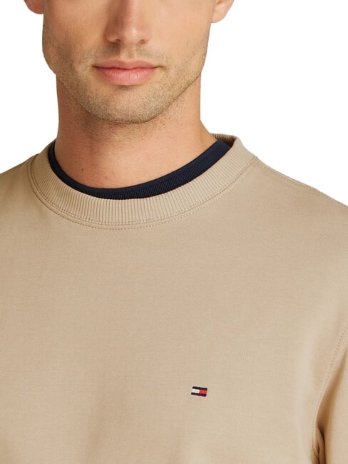 TH Rundhals-Sweatshirt aus Baumwolle Sandelholz - Sweatshirts Herren