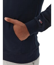 TOMMY HILFIGER TH JEANS Sweatshirt mit Tasche und Kapuze dunkle Nachtmarine - Sweatshirts Herren - 4