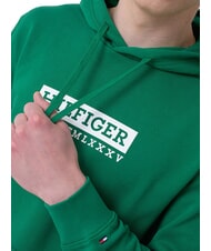 TOMMY HILFIGER TH Bedruckter Hoodie neues Gr&uuml;n - Sweatshirts Herren - 3