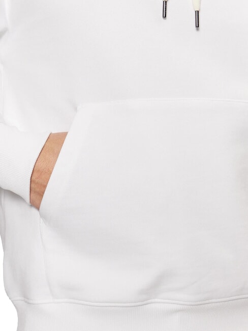 TH Kapuzenpullover mit Wappen Wei&szlig; - Sweatshirts Herren