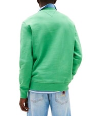 TOMMY HILFIGER TH JEANS Baumwoll-Sweatshirt mit Rundhalsausschnitt K&uuml;stengr&uuml;n - Sweatshirts Herren - 2