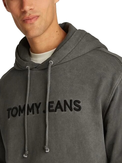 TH JEANS Hoodie mit Logostickerei Schwarz - Sweatshirts Herren