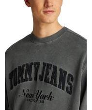 TOMMY HILFIGER TH JEANS Sweatshirt mit Teddy-Logo Schwarz - Sweatshirts Herren - 3