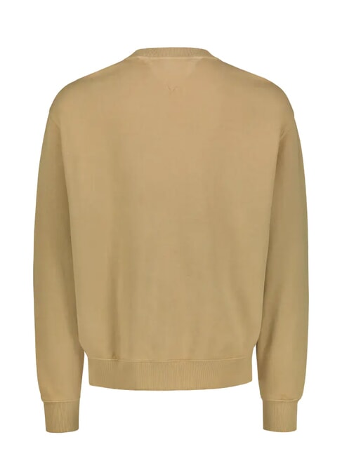 TH JEANS Sweatshirt mit Teddy-Logo Reliktbr&auml;une - Sweatshirts Herren