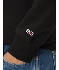 TOMMY HILFIGER TH JEANS Baumwoll-Sweatshirt mit Rundhalsausschnitt Schwarz - Sweatshirts Herren - 4