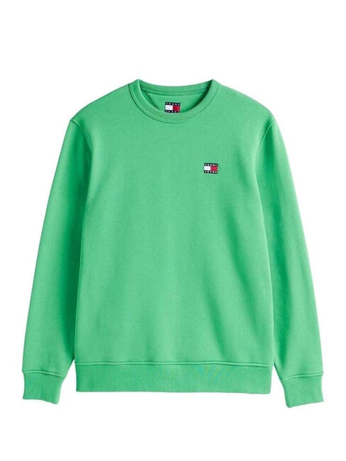 TH JEANS Baumwoll-Sweatshirt mit Rundhalsausschnitt K&uuml;stengr&uuml;n - Sweatshirts Herren