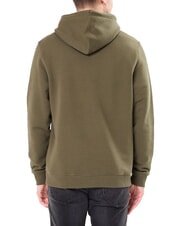 TOMMY HILFIGER TH JEANS Hoodie mit Flaggenaufn&auml;her M&uuml;digkeit gr&uuml;n - Sweatshirts Herren - 2