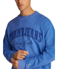 TOMMY HILFIGER TH JEANS Sweatshirt mit Teddy-Logo blaues Wetter - Sweatshirts Herren - 3