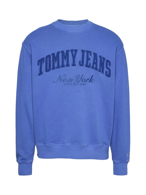 TH JEANS Sweatshirt mit Teddy-Logo blaues Wetter - Sweatshirts Herren