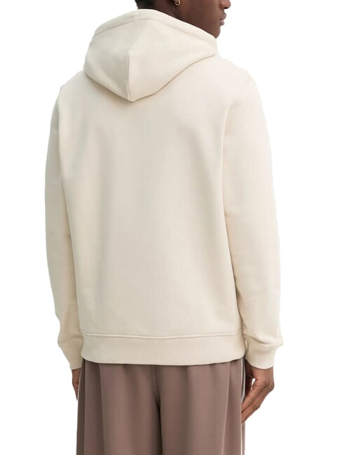 TH JEANS Hoodie mit Flaggenaufn&auml;her Zeitungspapier - Sweatshirts Herren