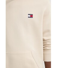 TOMMY HILFIGER TH JEANS Hoodie mit Flaggenaufn&auml;her Zeitungspapier - Sweatshirts Herren - 4