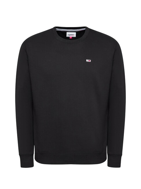 TH JEANS Sweatshirt mit Rundhalsausschnitt in regul&auml;rer Passform Schwarz - Sweatshirts Herren