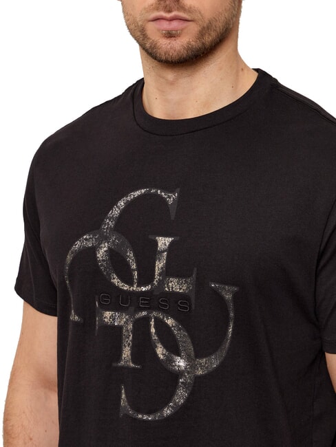 SHIMMER 4G Baumwoll-T-Shirt jetbla - Herren-T-Shirts