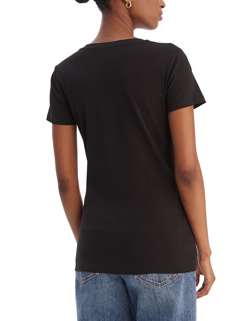 LEO TRIANGLE Kurzarm-T-Shirt jetbla - T-Shirts und Tops f&uuml;r Damen