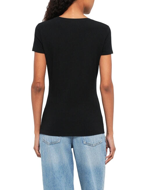 SCRIPT T-Shirt jetbla - T-Shirts und Tops f&uuml;r Damen