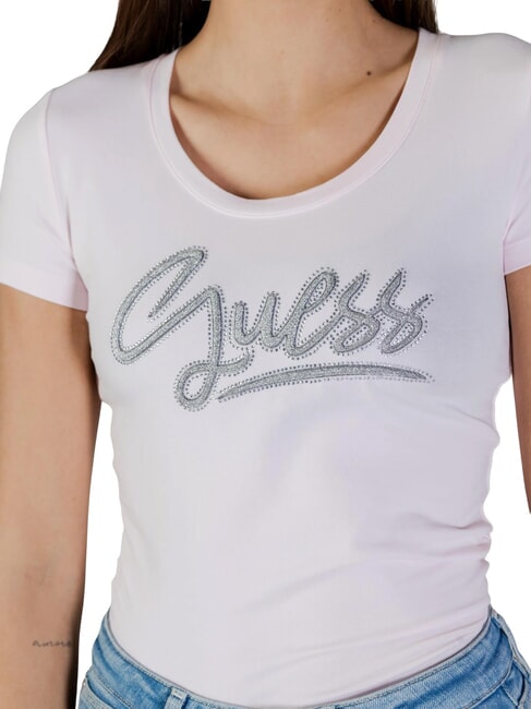 SCRIPT T-Shirt purwei&szlig; - T-Shirts und Tops f&uuml;r Damen